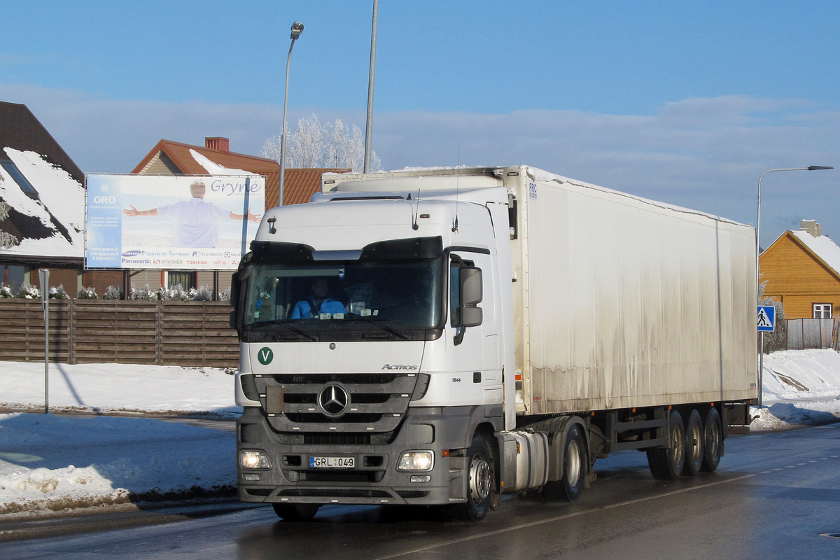 Литва, № GRL 049 — Mercedes-Benz Actros ('2009) 1844