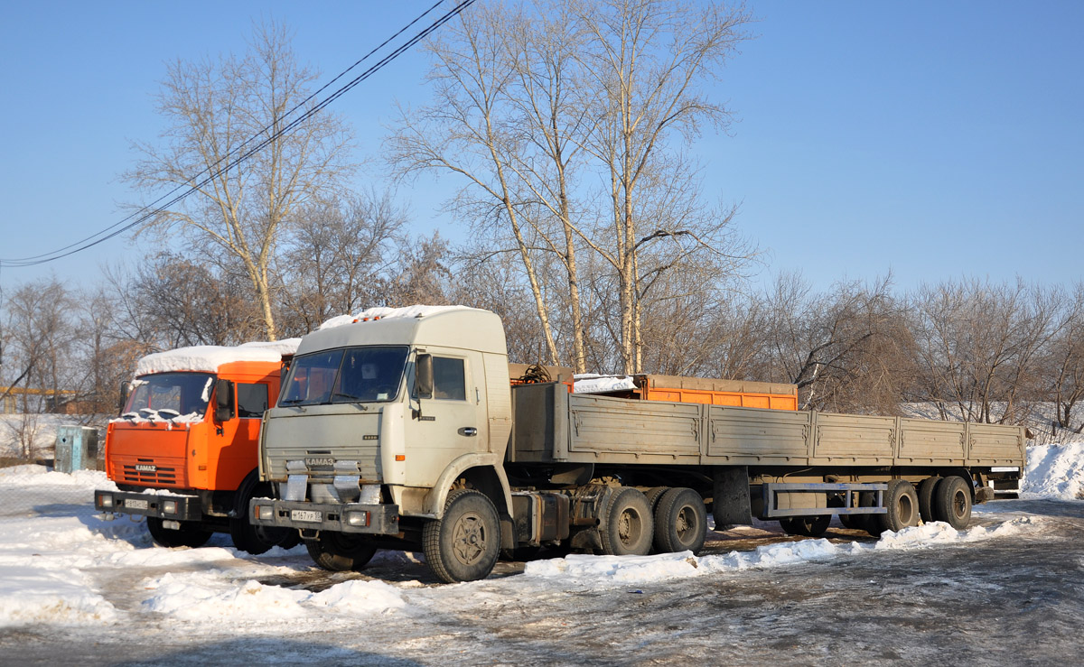 Омская область, № М 167 УР 55 — КамАЗ-54112