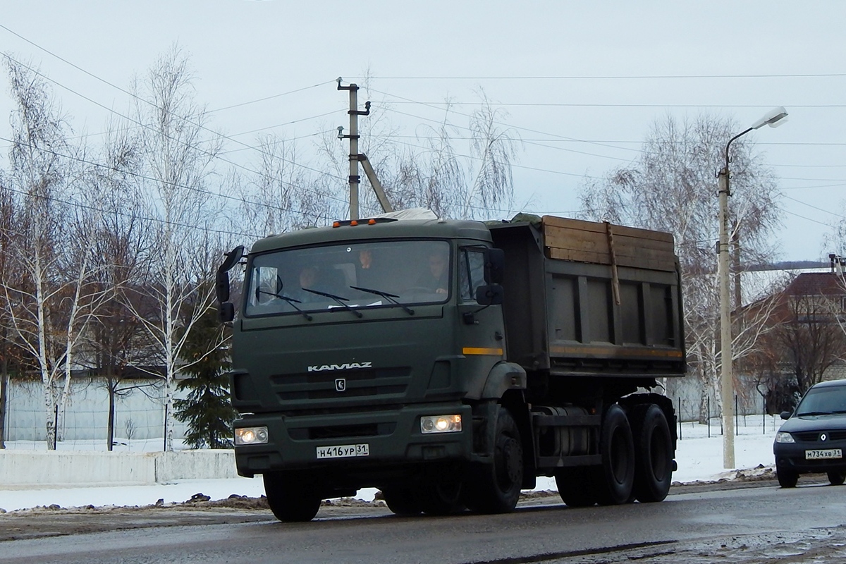 Белгородская область, № Н 416 УР 31 — КамАЗ-65115-A4