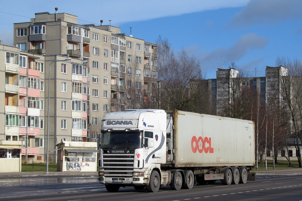 Литва, № DOK 118 — Scania ('1996) R124L