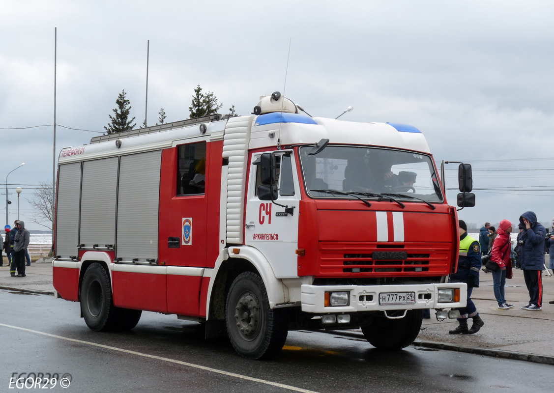 Архангельская область, № Н 777 РХ 29 — КамАЗ-43253-A3