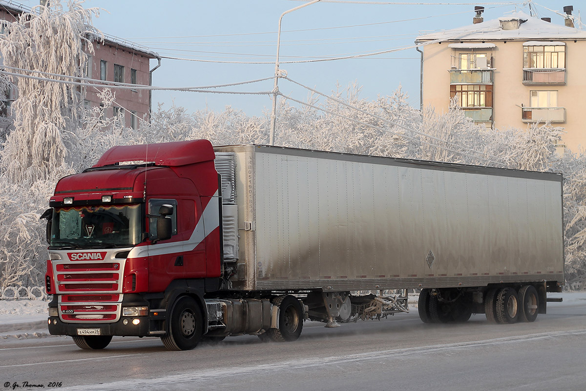 Амурская область, № А 494 НМ 28 — Scania ('2004) R400