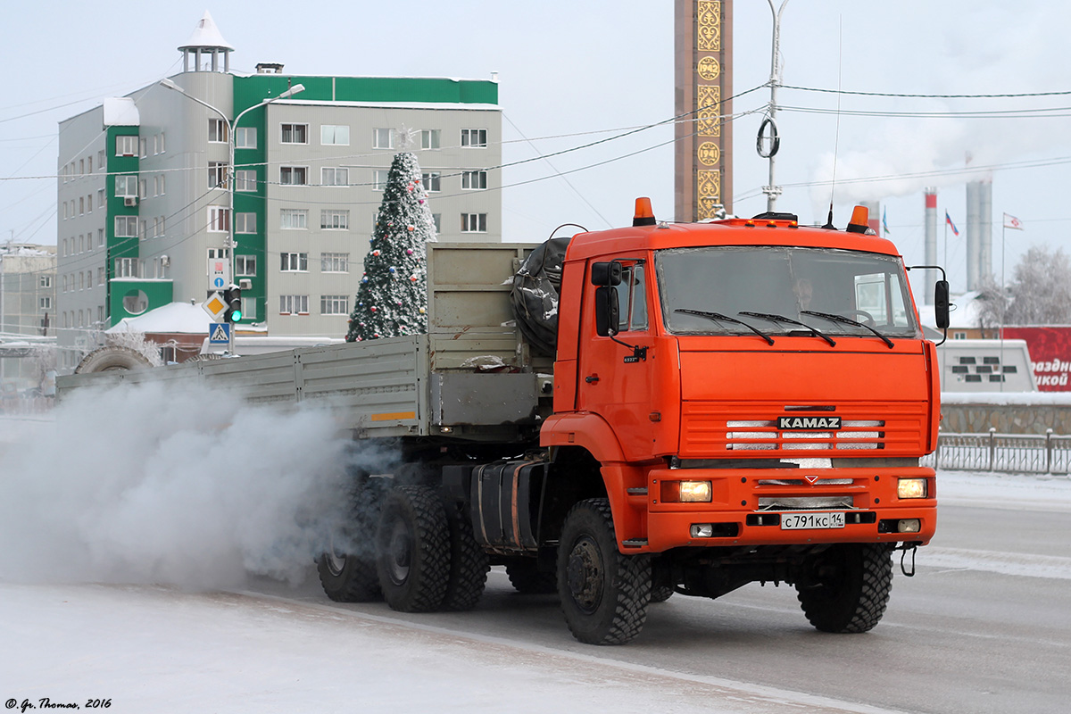 Саха (Якутия), № С 791 КС 14 — КамАЗ-65225 [652250]