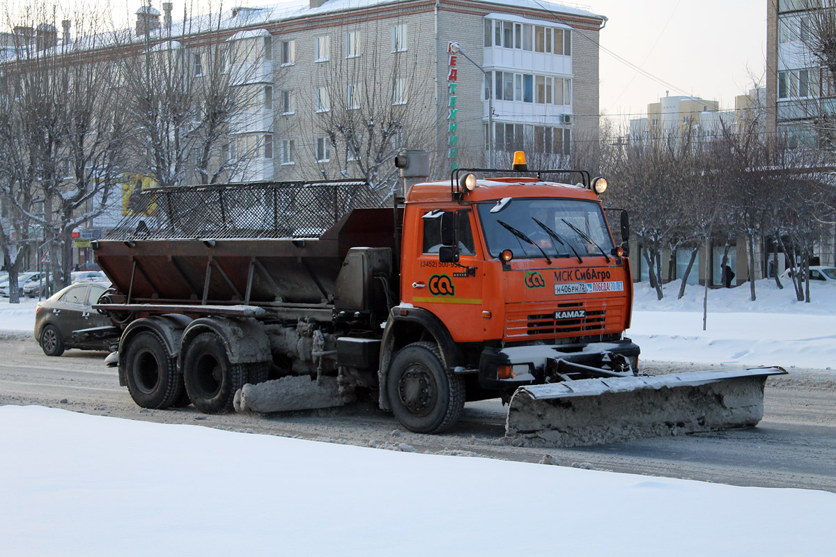 Тюменская область, № Н 406 РН 72 — КамАЗ-65115-62