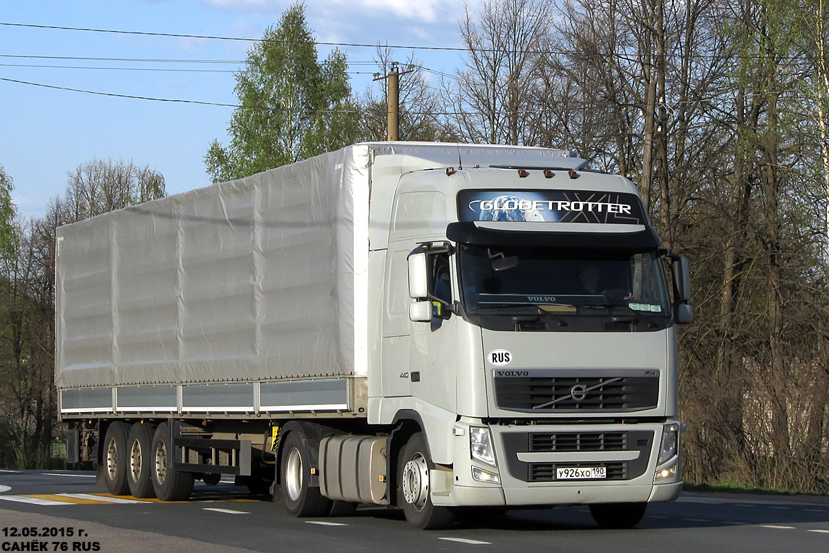 Московская область, № У 926 ХО 190 — Volvo ('2008) FH.440 [X9P]