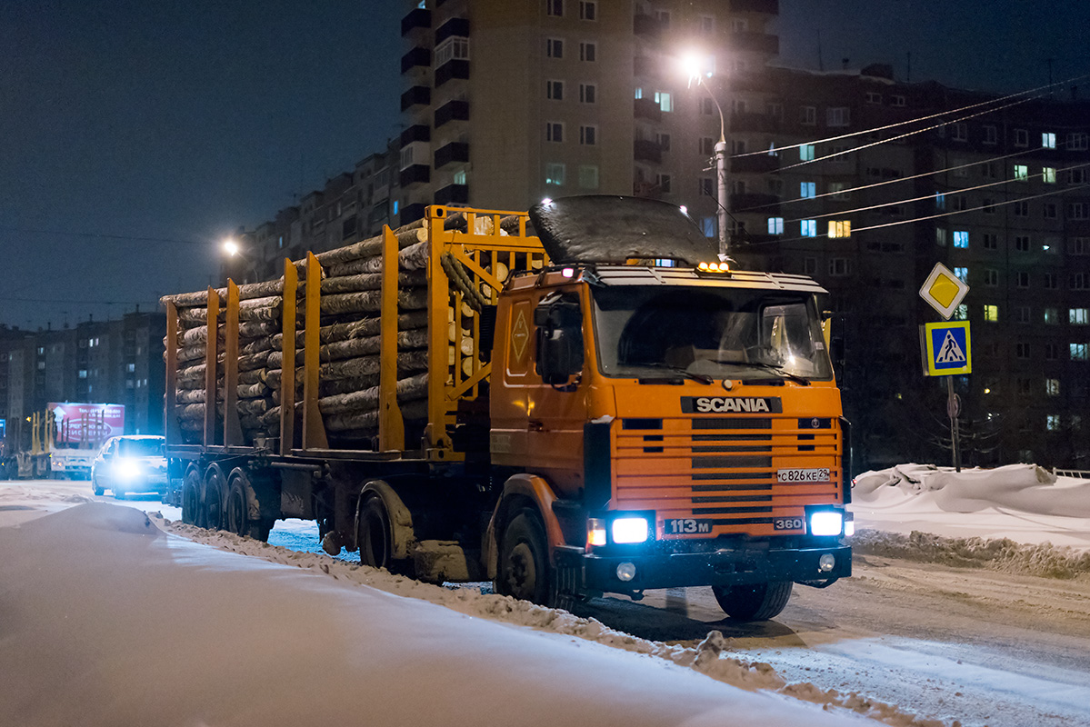 Архангельская область, № С 826 КЕ 29 — Scania (II) R113M