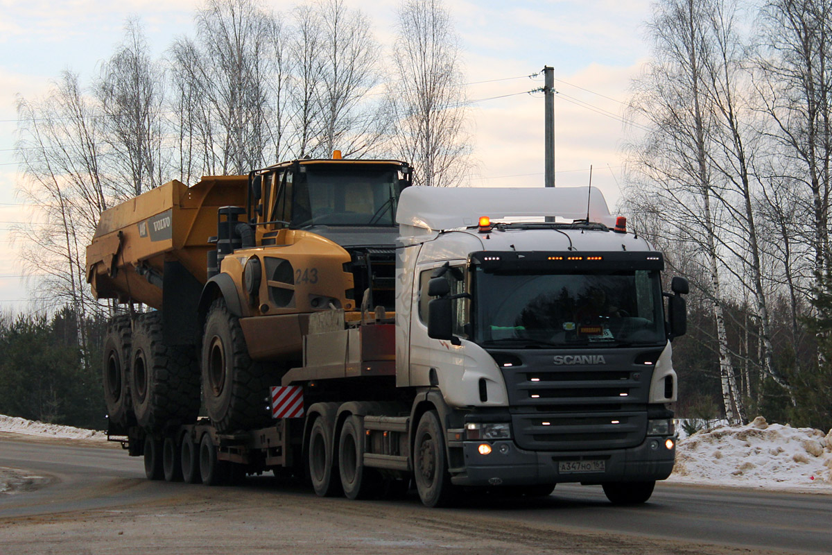 Ростовская область, № А 347 НО 161 — Scania ('2004, общая модель)