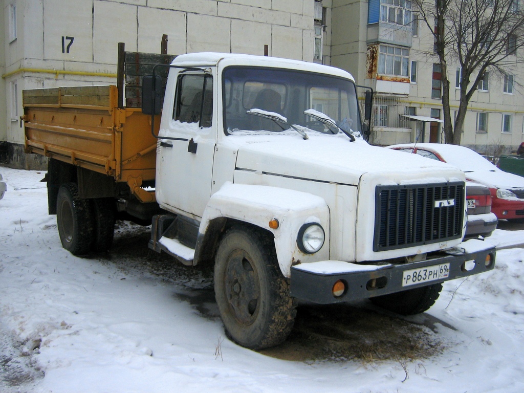 Тверская область, № Р 863 РН 69 — ГАЗ-3307