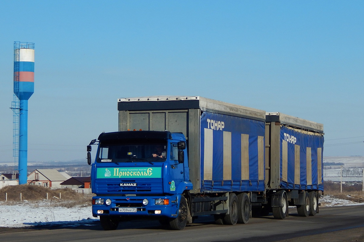 Белгородская область, № Н 709 НХ 31 — КамАЗ-65117 (общая модель)