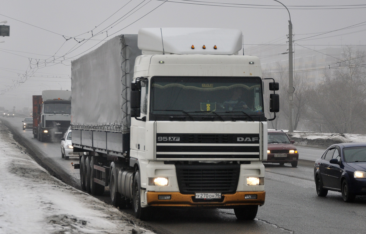 Свердловская область, № У 270 ОН 96 — DAF 95XF FT