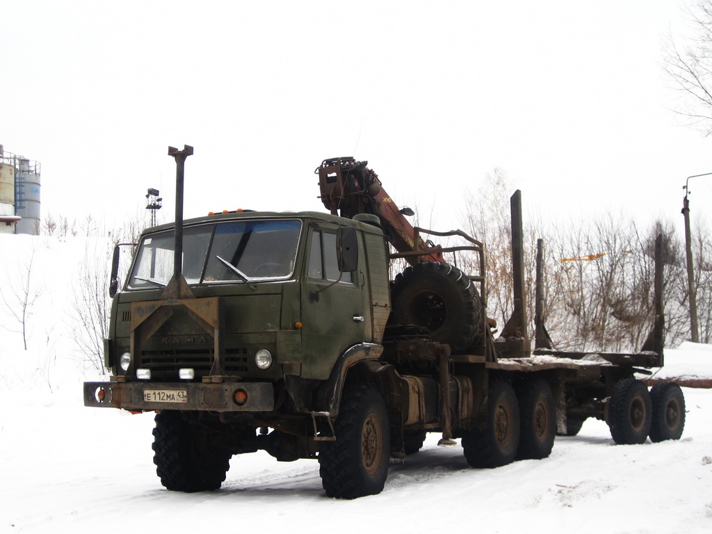 Кировская область, № Е 112 МА 43 — КамАЗ-43101