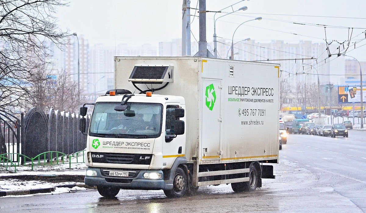 Москва, № В 612 РР 197 — DAF LF45 FA