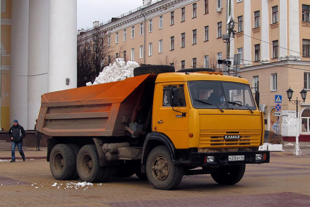 Калужская область, № М 338 ВТ 40 — КамАЗ-55111 (общая модель)