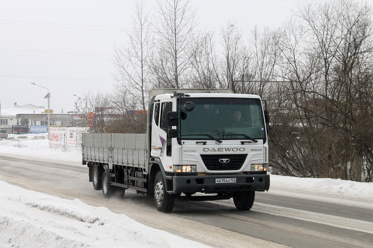 Красноярский край, № А 670 АХ 124 — Daewoo Novus