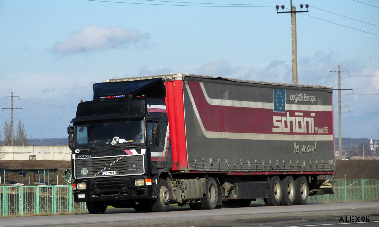 Болгария, № CT 8949 AM — Volvo ('1987) F16