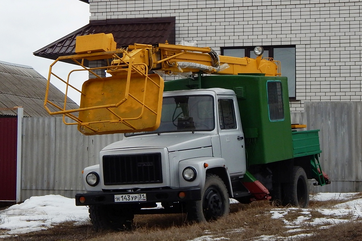 Белгородская область, № Н 143 УР 31 — ГАЗ-3307