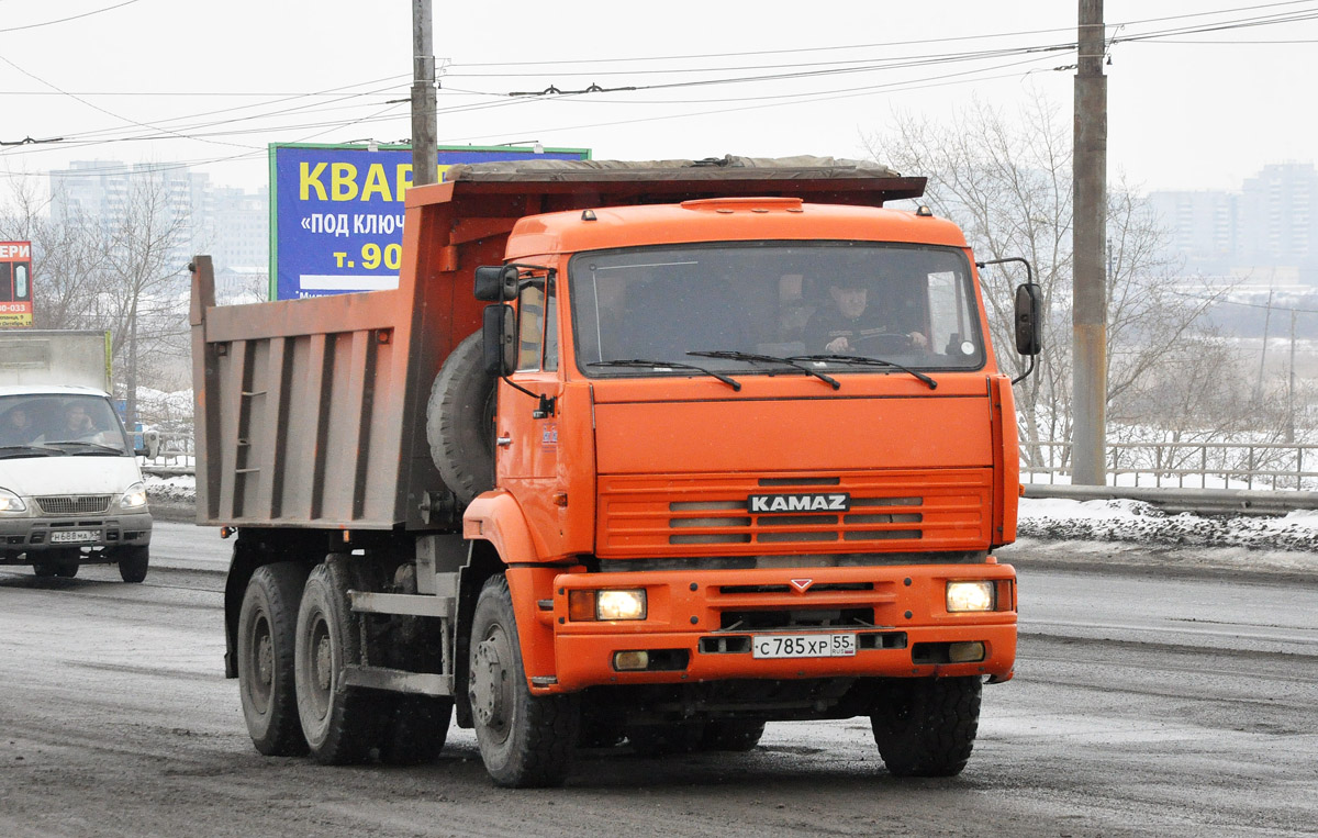 Омская область, № С 785 ХР 55 — КамАЗ-6520 [652000]