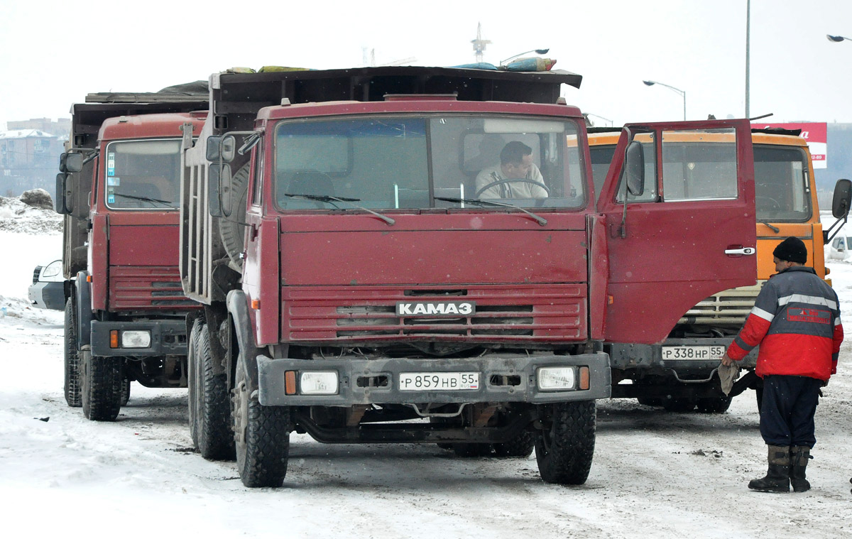 Омская область, № Р 859 НВ 55 — КамАЗ-65115-02 [65115C]