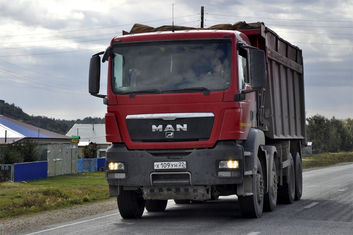 Алтайский край, № Х 109 УН 22 — MAN TGS ('2007) 41.390