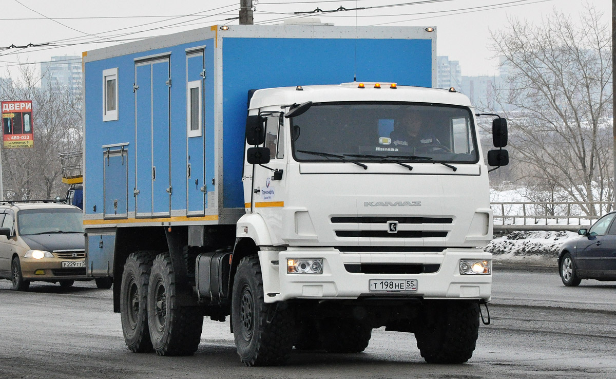 Омская область, № Т 198 НЕ 55 — КамАЗ-43118-46