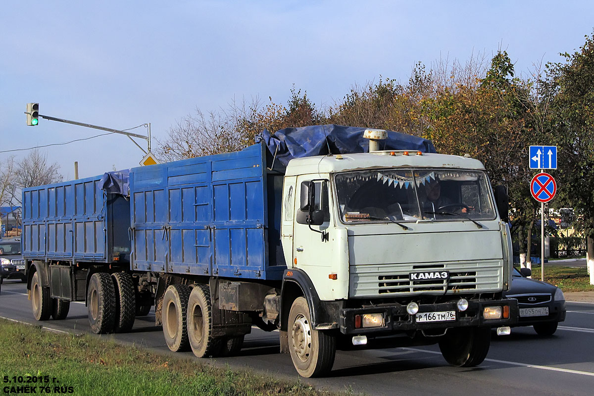 Ярославская область, № Р 166 ТМ 76 — КамАЗ-53215-13 [53215N]