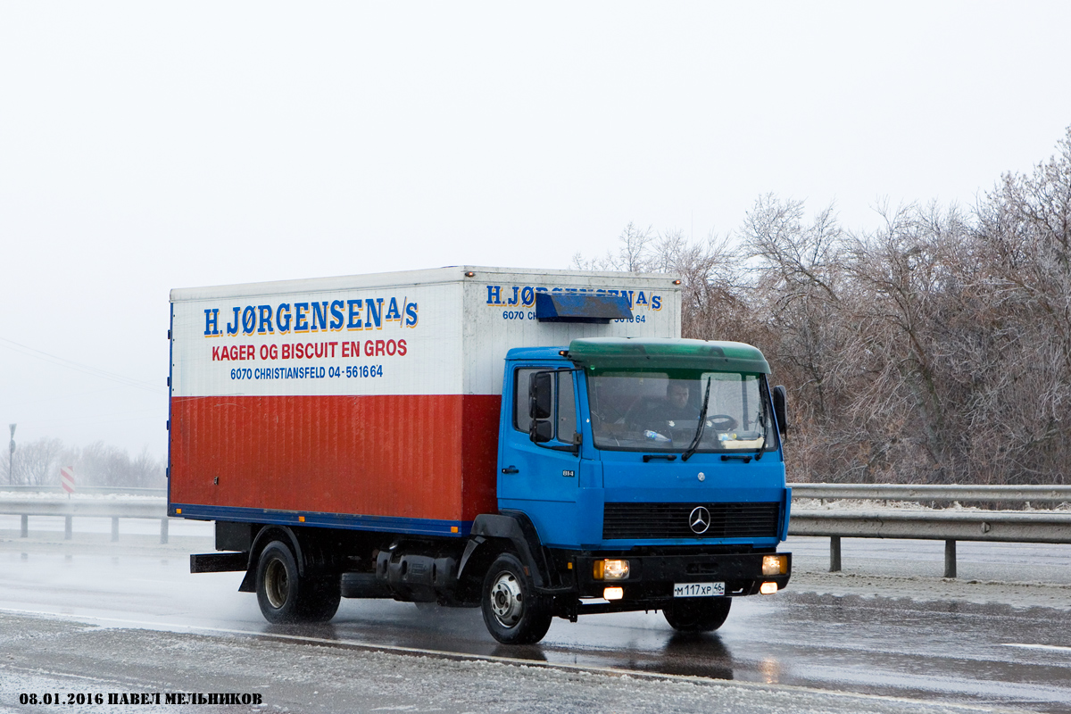 Курская область, № М 117 ХР 46 — Mercedes-Benz LK 814