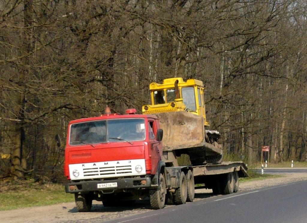 Тамбовская область, № В 442 ОЕ 68 — КамАЗ-5410