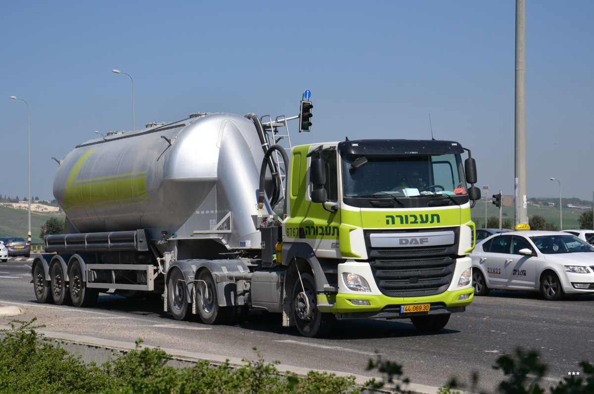 Израиль, № 6767 — DAF CF Euro6 FTT