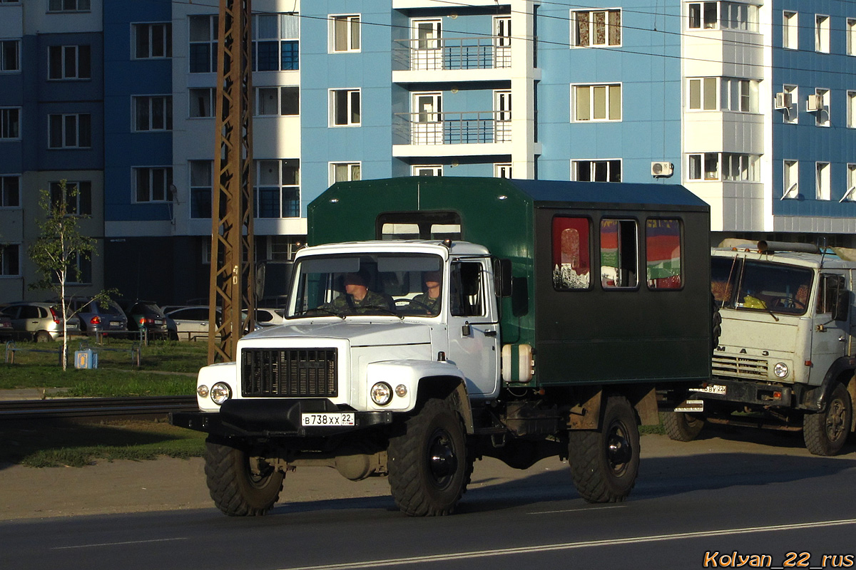 Алтайский край, № В 738 ХХ 22 — ГАЗ-33081 «Садко»