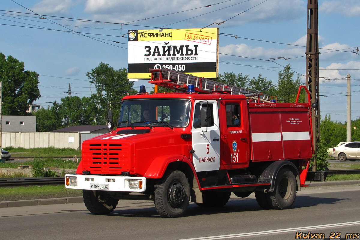 Алтайский край, № 151 — ЗИЛ-433362