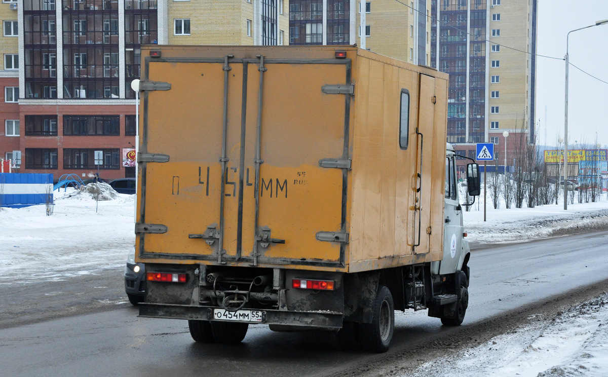 Омская область, № О 454 ММ 55 — ЗИЛ-5301БО "Бычок"