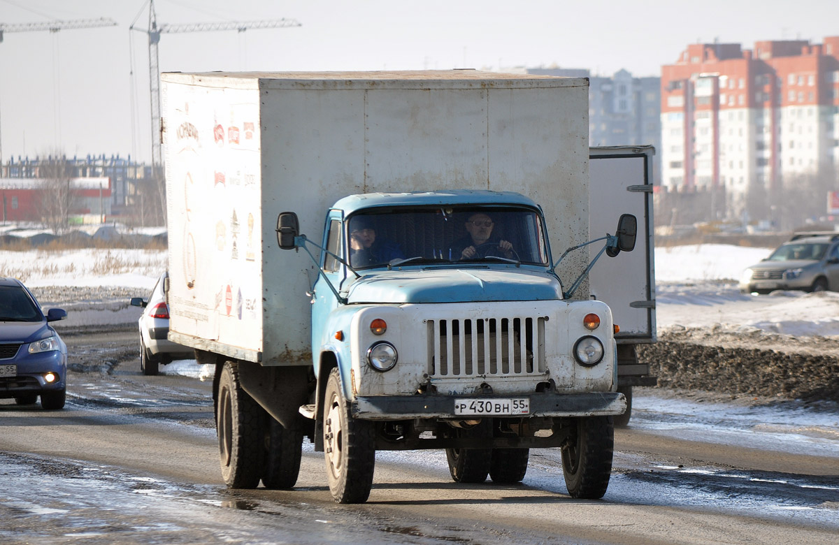 Омская область, № Р 430 ВН 55 — ГАЗ-52-01