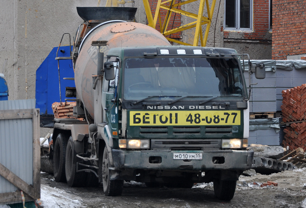 Омская область, № М 010 УМ 55 — Nissan Diesel (общая модель)