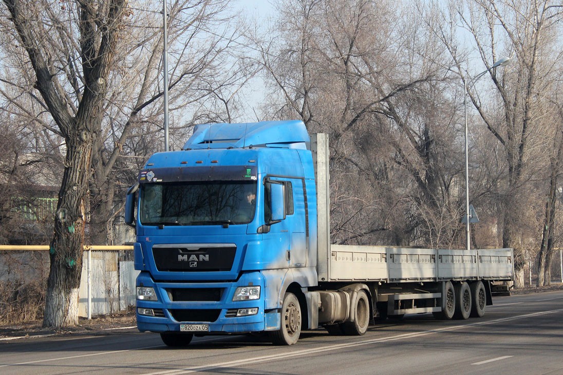 Алматинская область, № 820 OZA 05 — MAN TGX ('2007) 18.440