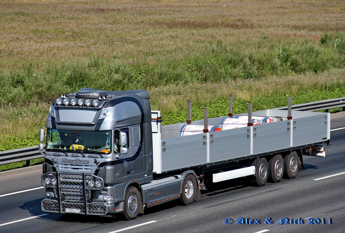 Москва, № Х 700 КА 197 — DAF XF105 FT