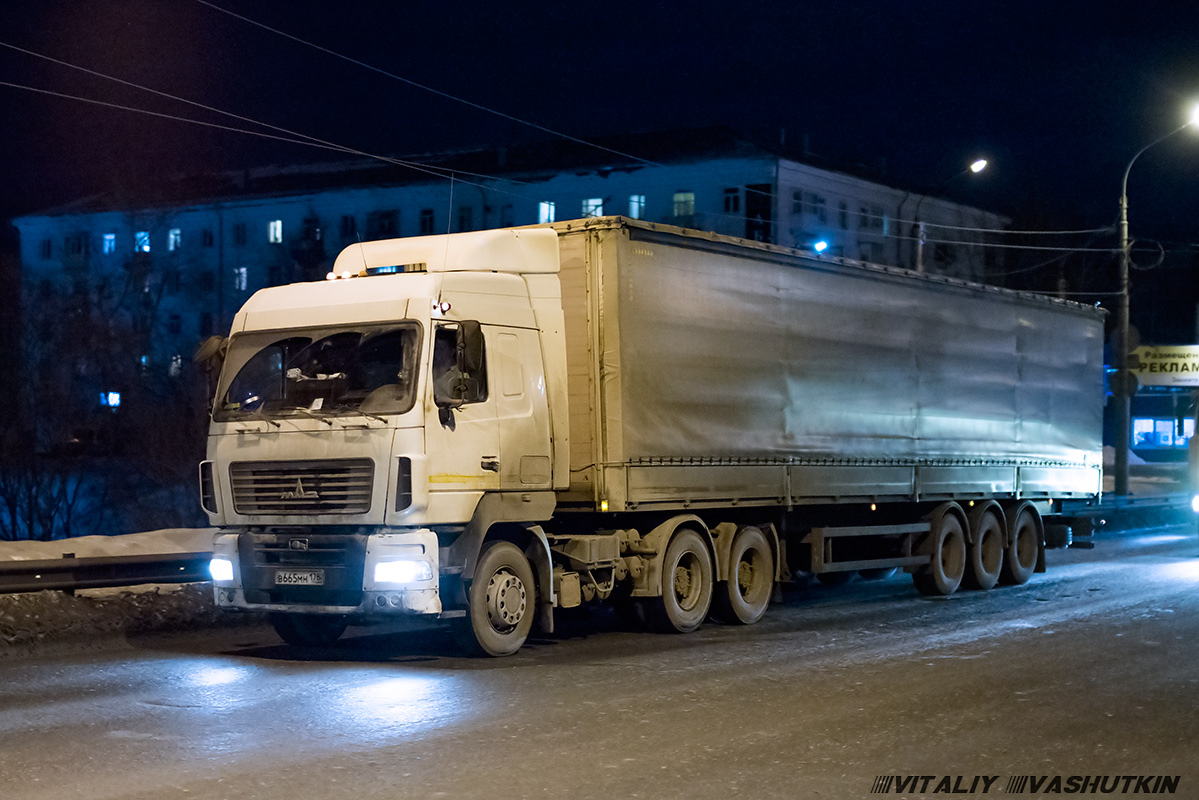 Санкт-Петербург, № В 665 МН 178 — МАЗ-6430B9