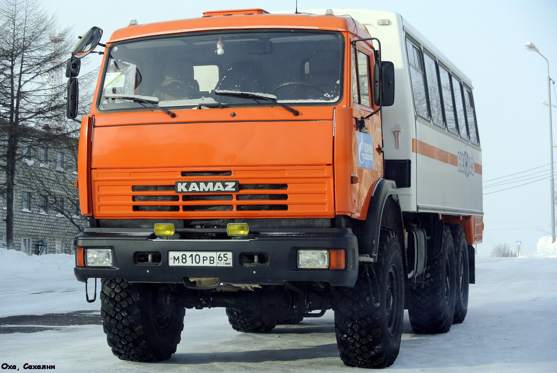 Сахалинская область, № М 810 РВ 65 — КамАЗ-43114-15 [43114R]