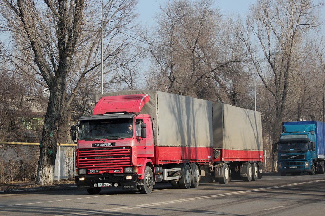 Алматы, № 378 UTA 02 — Scania (II) R93M