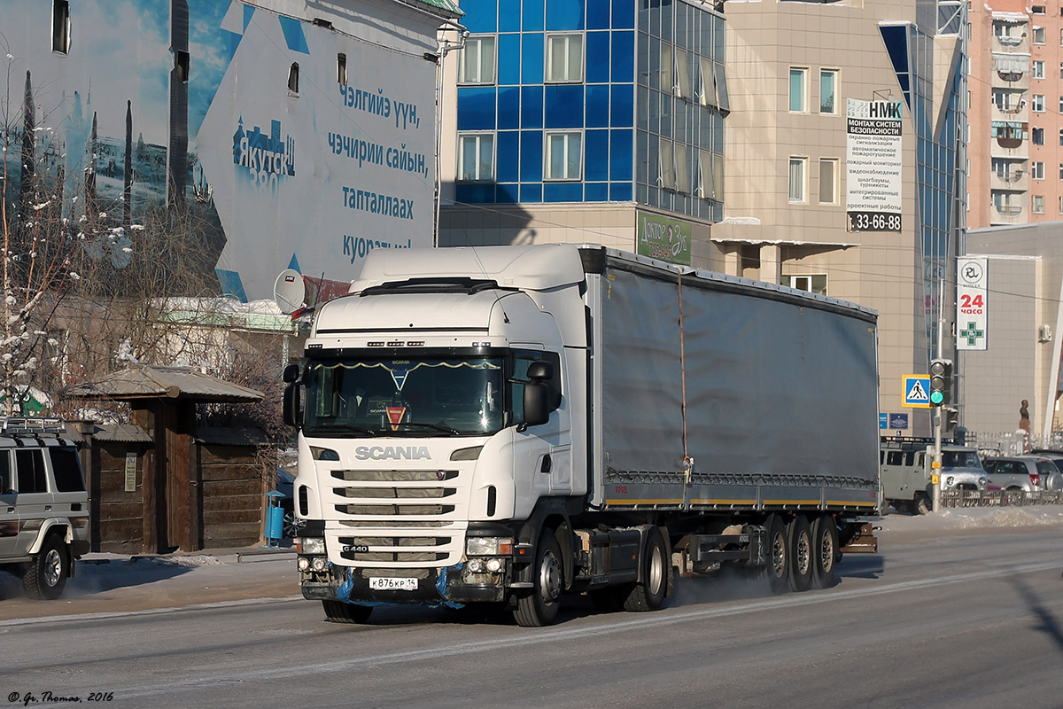 Саха (Якутия), № К 876 КР 14 — Scania ('2009) G440