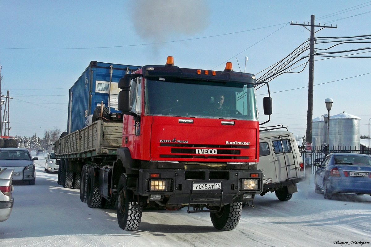 Саха (Якутия), № У 045 АТ 14 — IVECO-AMT (общая модель)