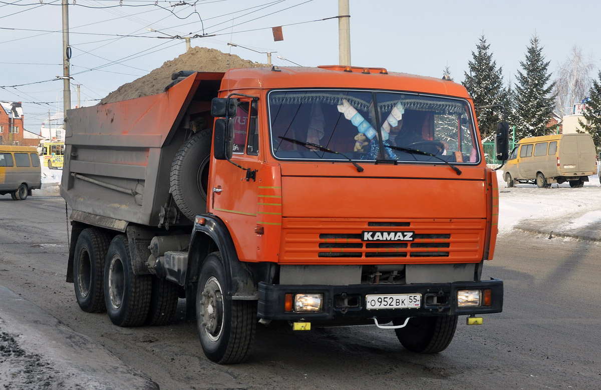 Омская область, № О 952 ВК 55 — КамАЗ-55111-15 [55111R]