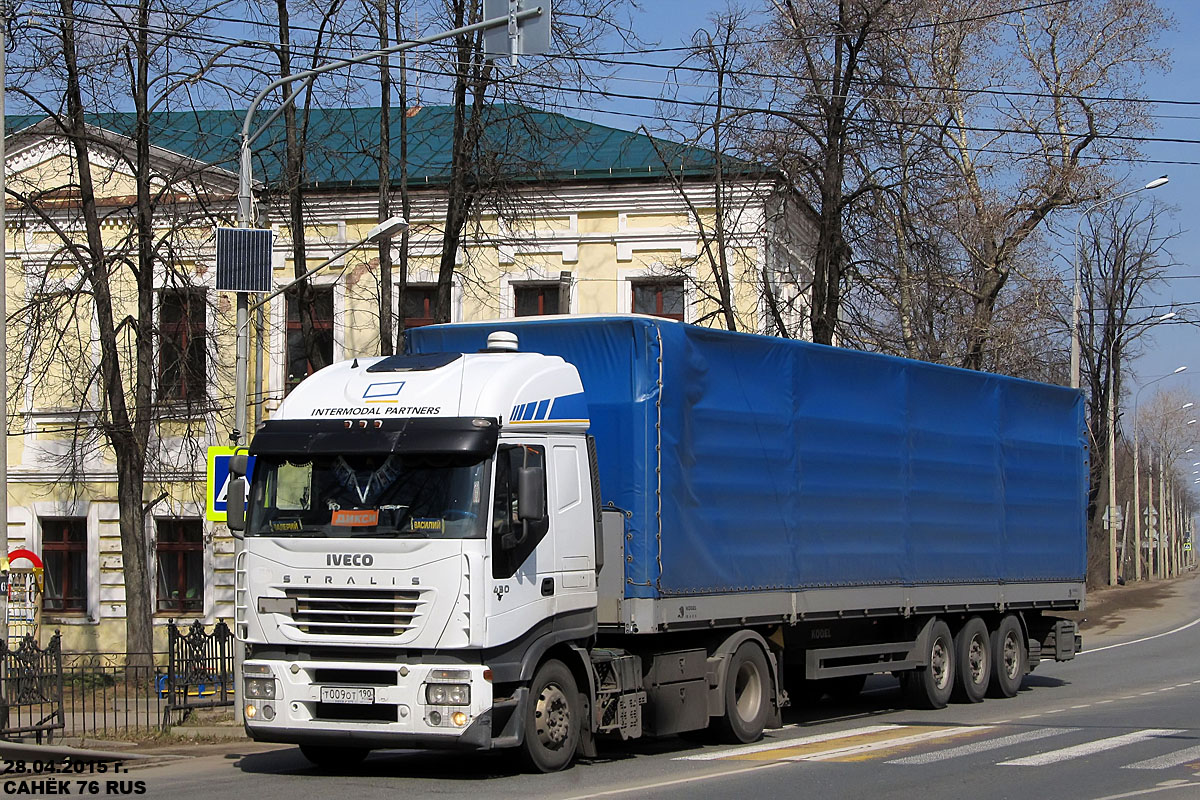 Московская область, № Т 009 ОТ 190 — IVECO Stralis ('2002) 430