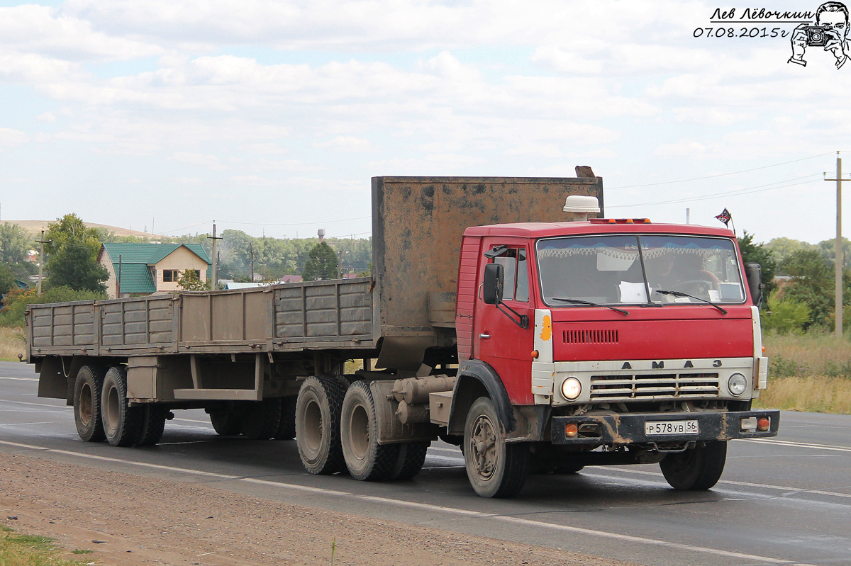 Оренбургская область, № Р 578 УВ 56 — КамАЗ-5410