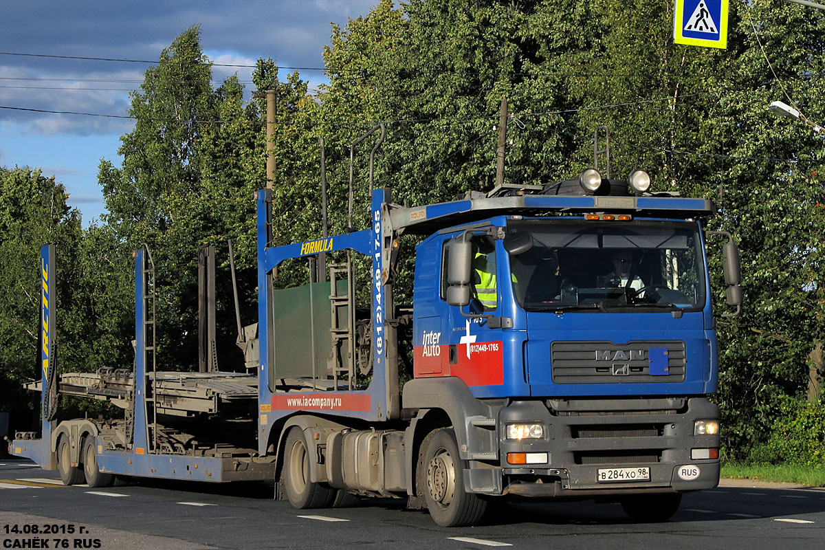 Санкт-Петербург, № В 284 ХО 98 — MAN TGA 18.360