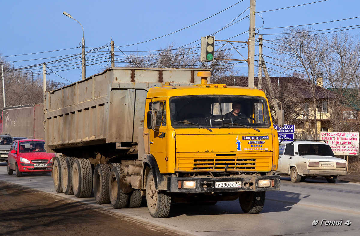 Волгоградская область, № У 390 СС 34 — КамАЗ-5410