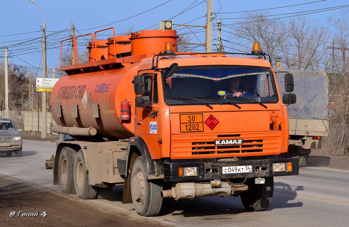 Волгоградская область, № С 049 КТ 34 — КамАЗ-65115-62