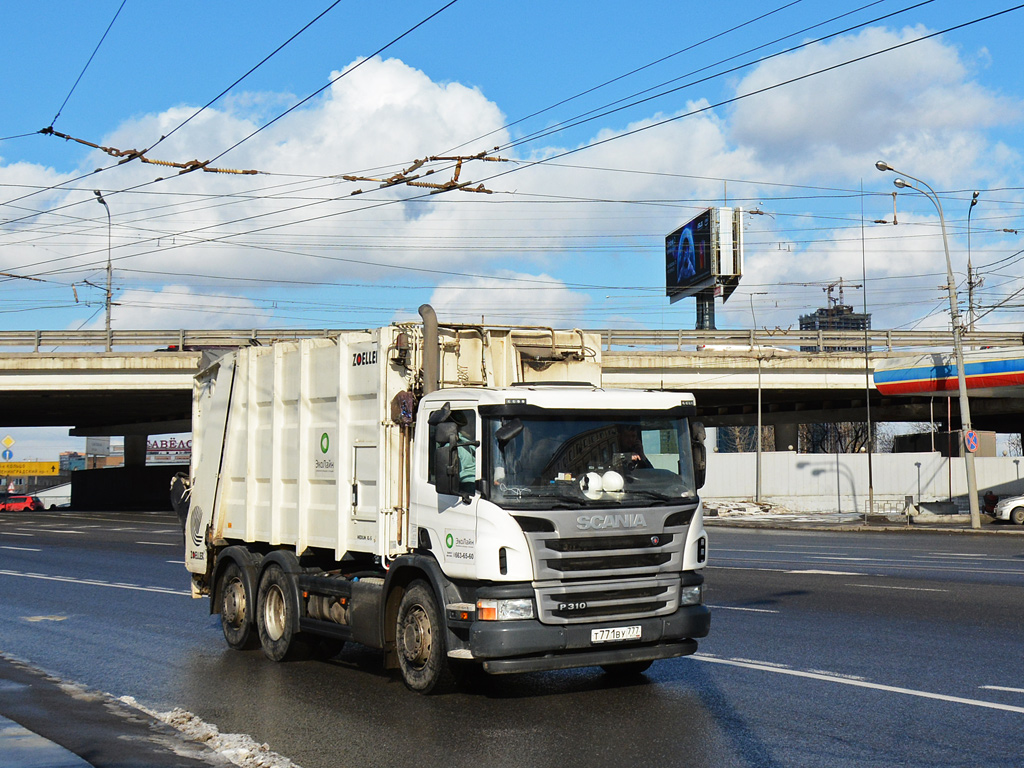 Москва, № Т 771 ВУ 777 — Scania ('2011) P310