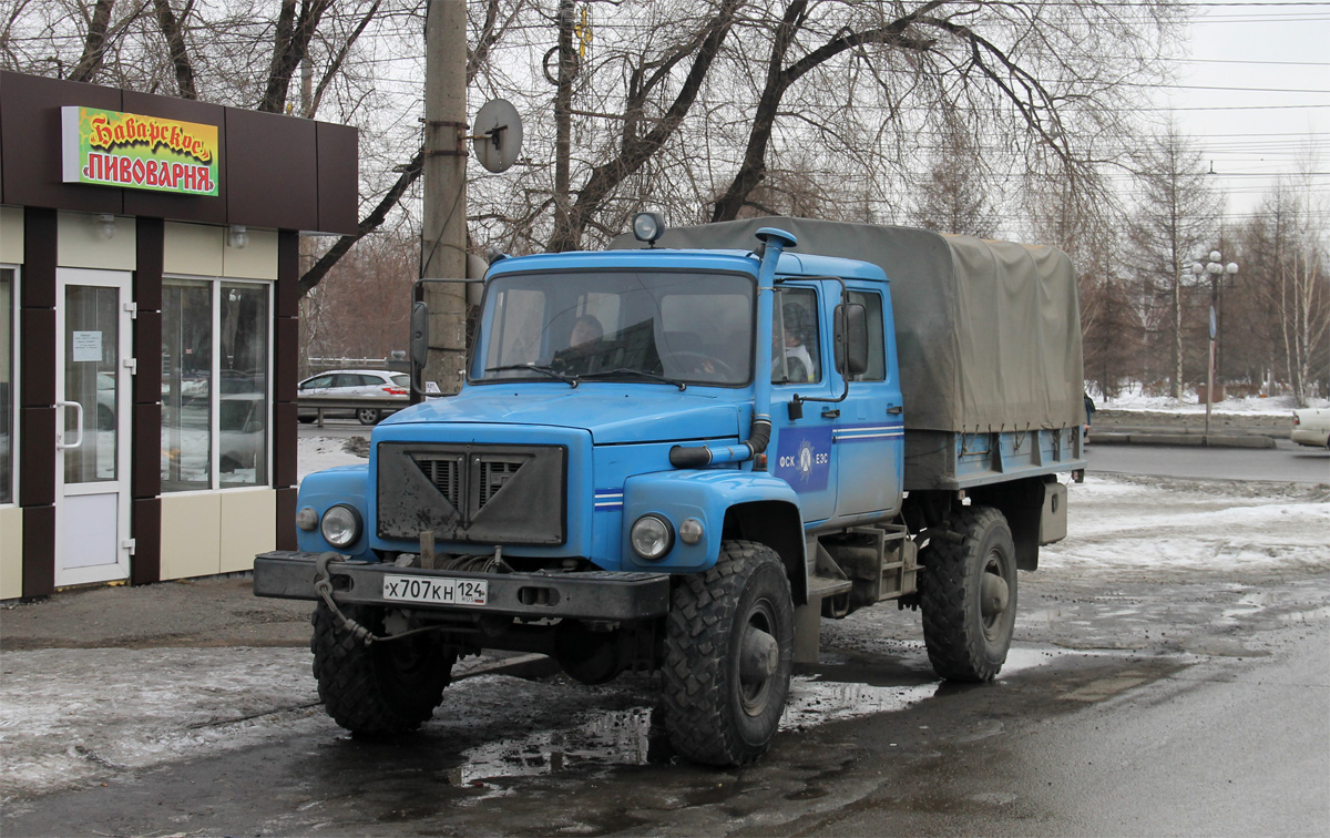 Красноярский край, № Х 707 КН 124 — ГАЗ-33081 «Садко»