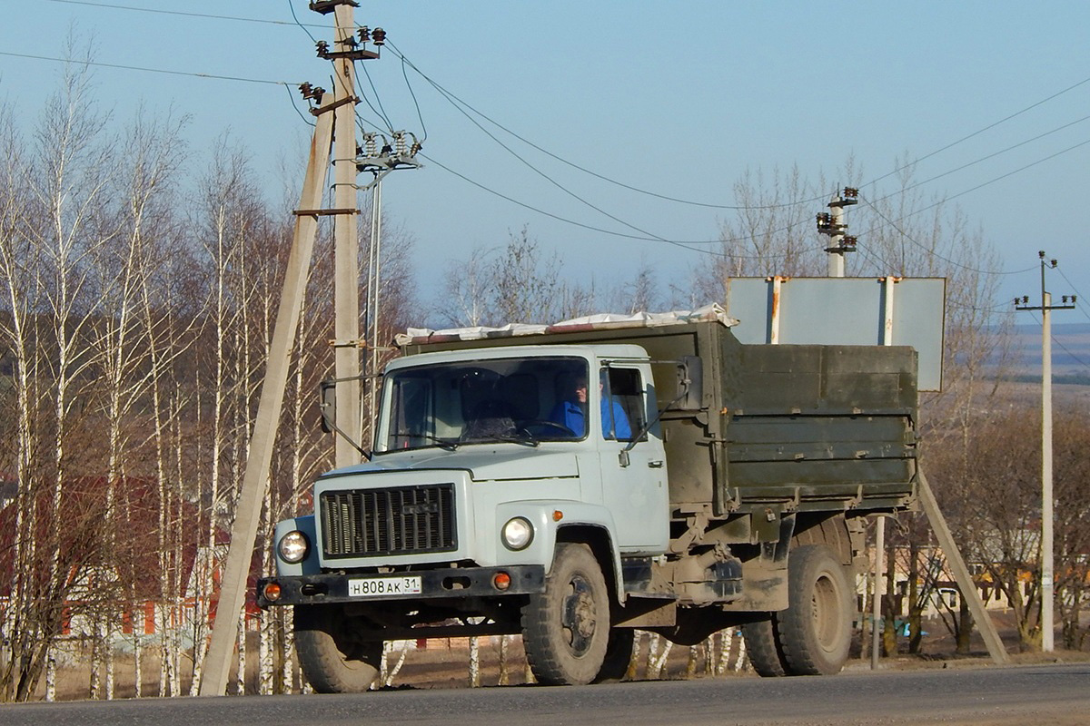 Белгородская область, № Н 808 АК 31 — ГАЗ-3307