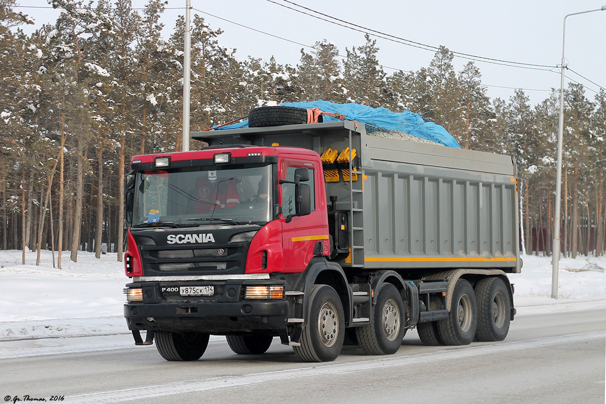 Саха (Якутия), № У 875 СК 174 — Scania ('2011) P400